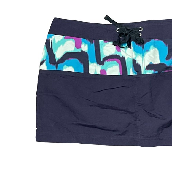 Patagonia Plus Size Board Skirtie Mini Skirt Drawstring Surf Swim Women 14 - Picture 3 of 8